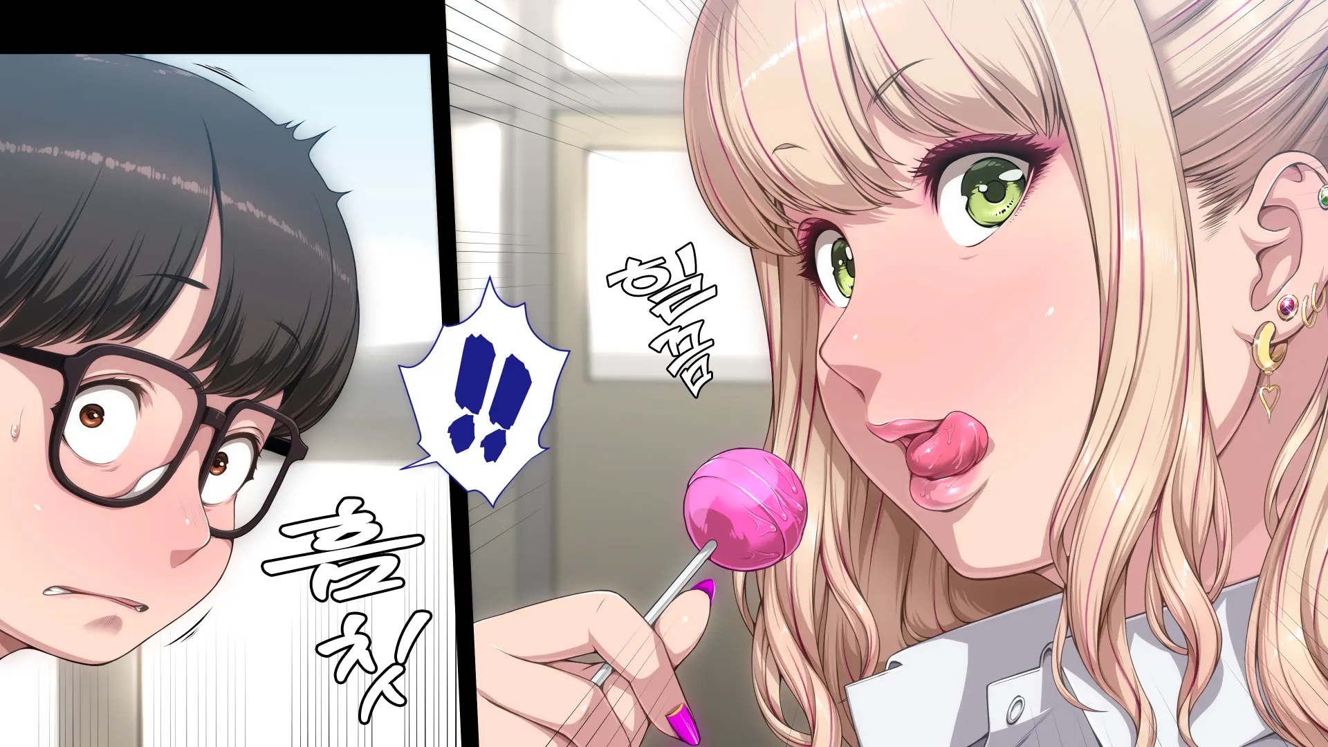 Manabiya Slut Yariman JK No H Na Gakuen Seikatsu Zenpen | 마나비야 거침없이 걸레 JK의 H스런 학교생활 전편